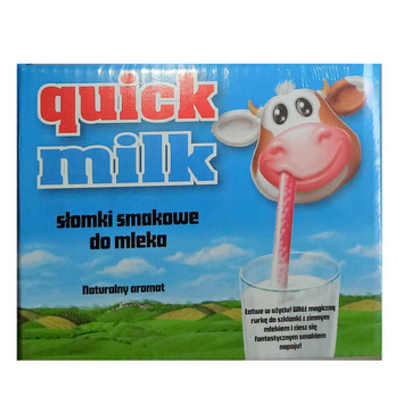 Felfoldi Quick Milk słomki do picia mleka smakowe 30g