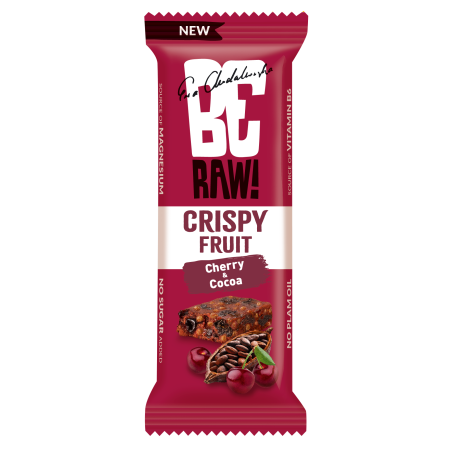 BeRAW Crispy Fruit Cherry & Cocoa 40g