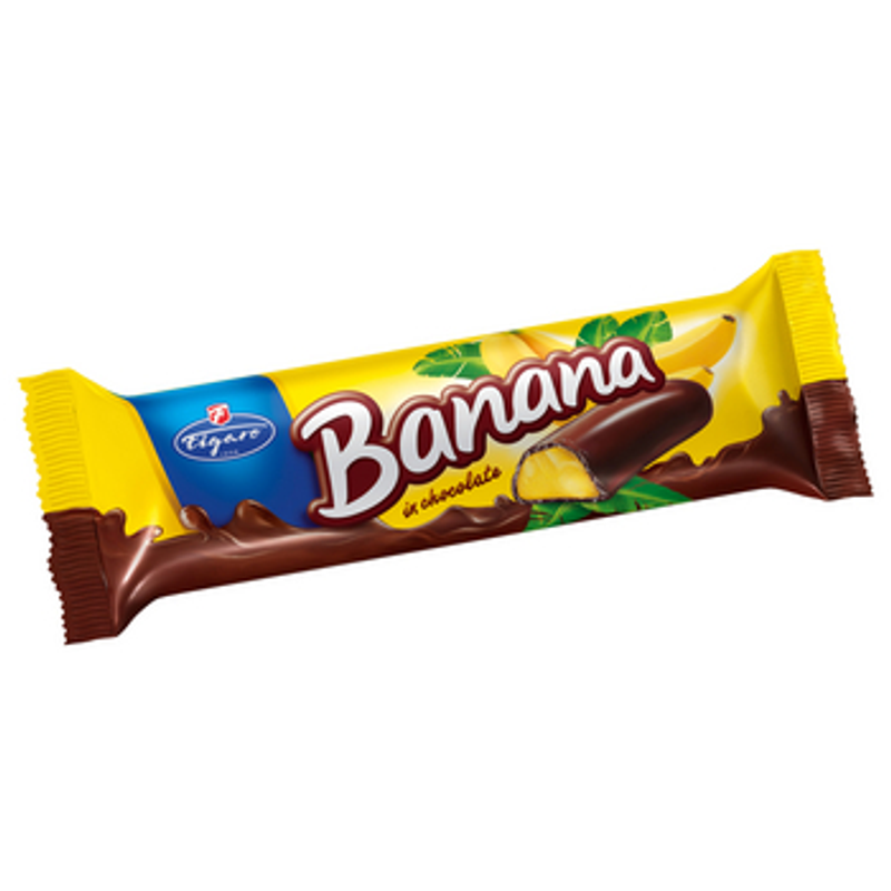 Banan w czekoladzie 25 g Figaro