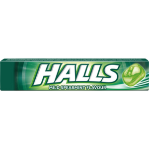 Halls Mild Spearmint 33.5g X20