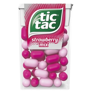 Tic Tac Strawberry Mix 18g X24