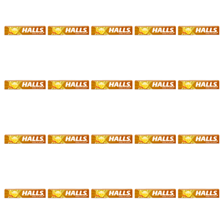 Halls Honey & Lemon 33.5g X20