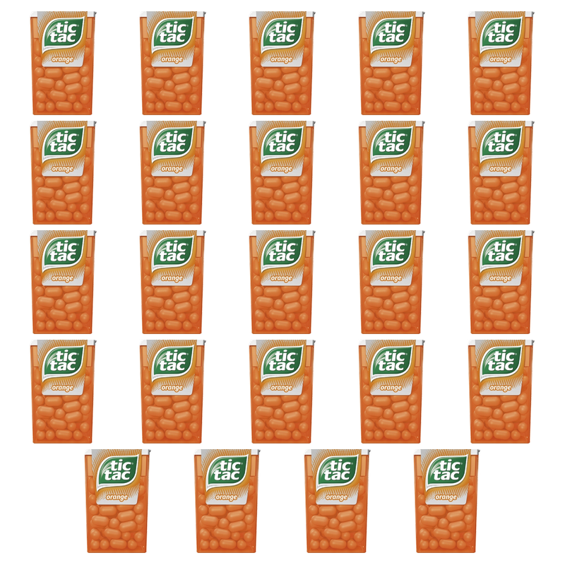 Tic Tac Orange 18g X24