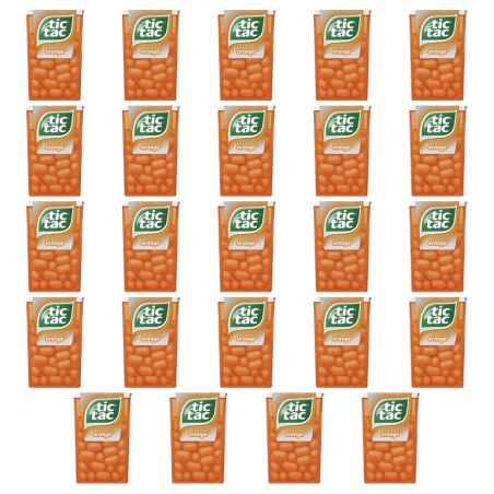 Tic Tac Orange 18g X24