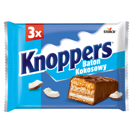 Knoppers Baton Kokosowy 120g