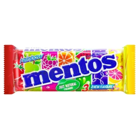 Mentos Rainbow 3pack 112,5g
