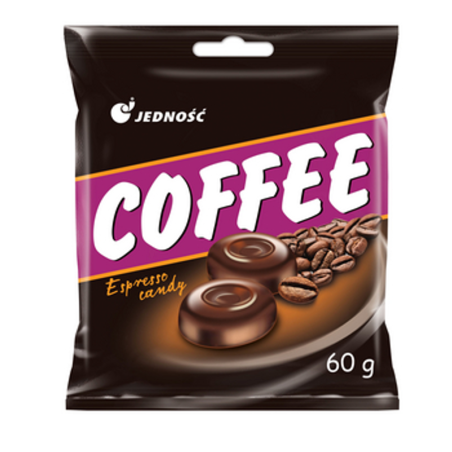 Jedność Karmelki kawowe Coffee 60g