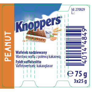 Knoppers Peanut 75g