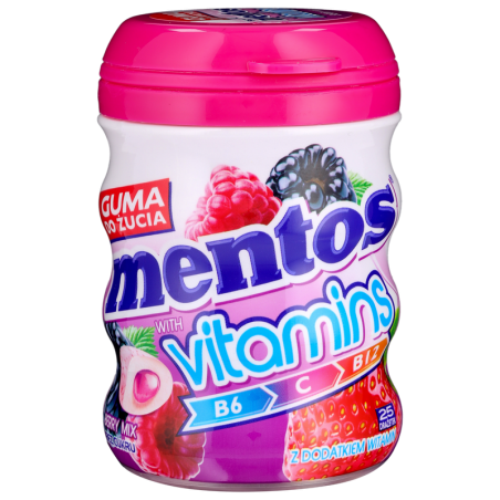 Mentos Vitamins Berry Mix 50g