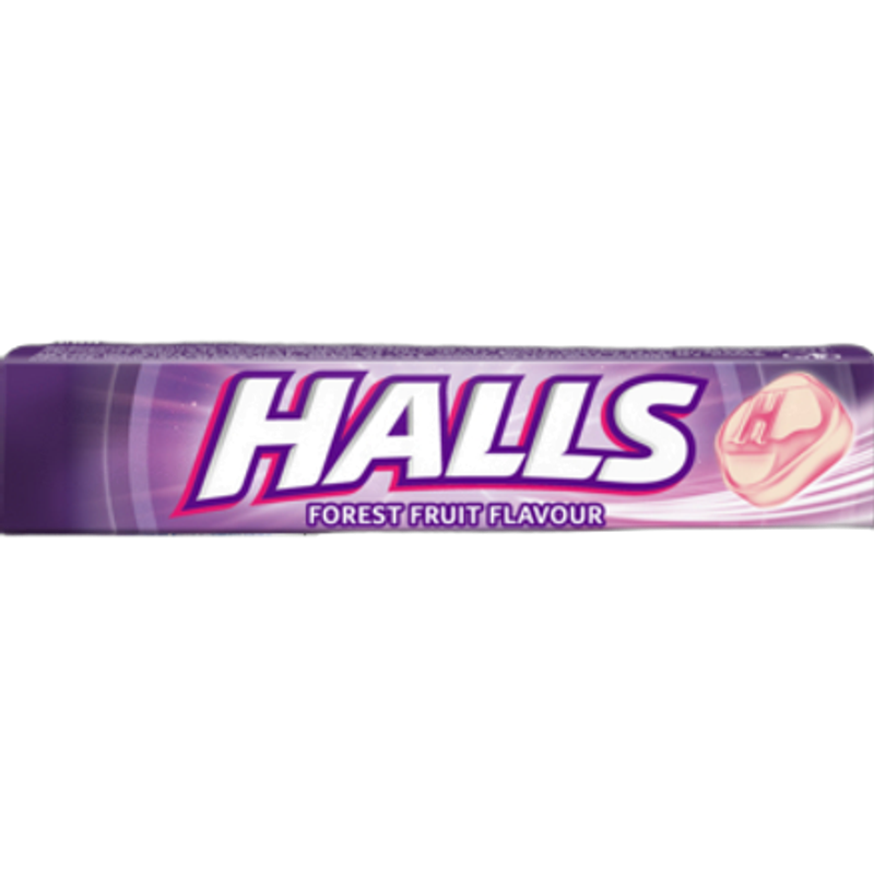 Halls Forest Fruit Cukierki o Smaku Owoców Leśnych - Dropsy 20szt 33.5g