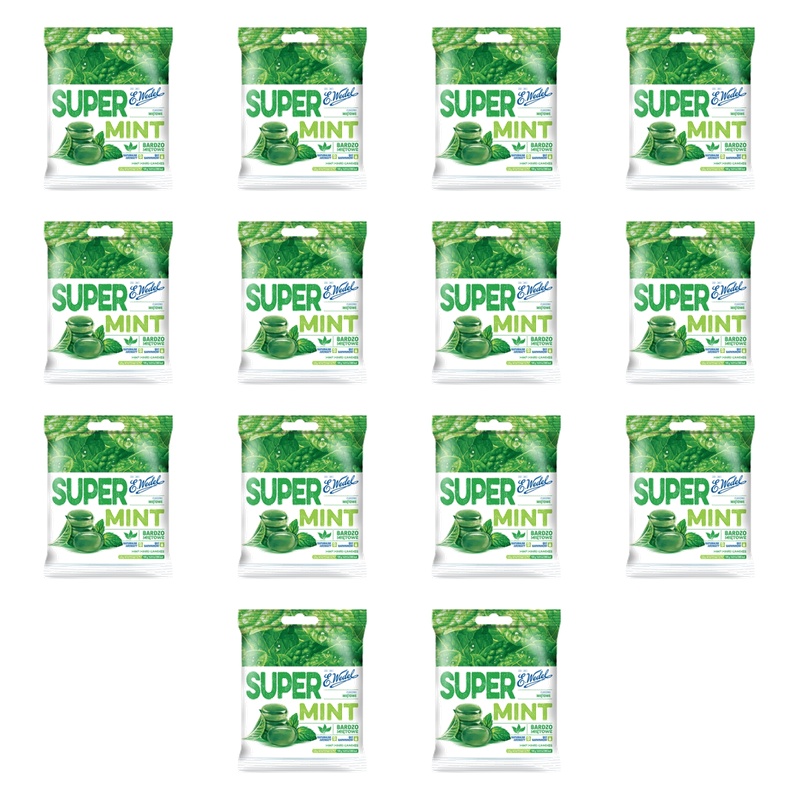 E. Wedel Cukierki Landrynki Supermint 90g X14