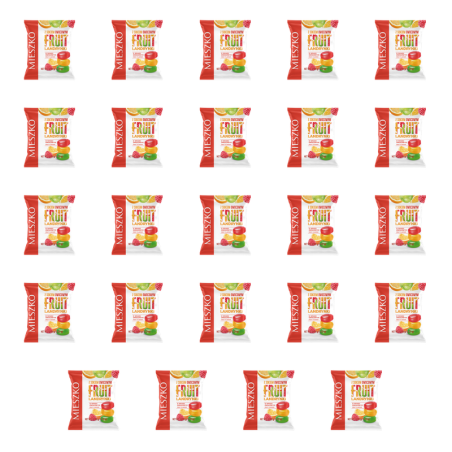 Landrynki owocowe 90g Mieszko X24