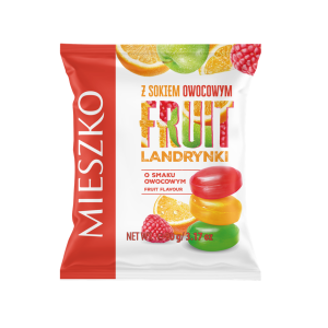 Landrynki owocowe 90g Mieszko X24