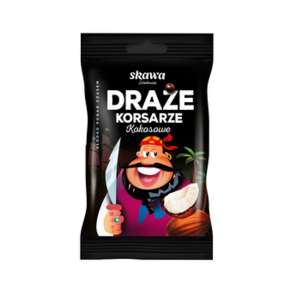 Skawa draże kokosowe 70g X20