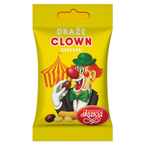 Skawa draże orzeszki clown 70g