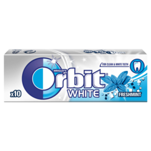 Orbit White Freshmint 10 drażetek/14g