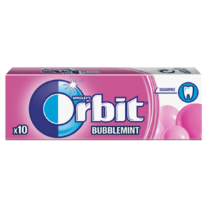 Orbit Bubblemint 10 drażetek/14g X30