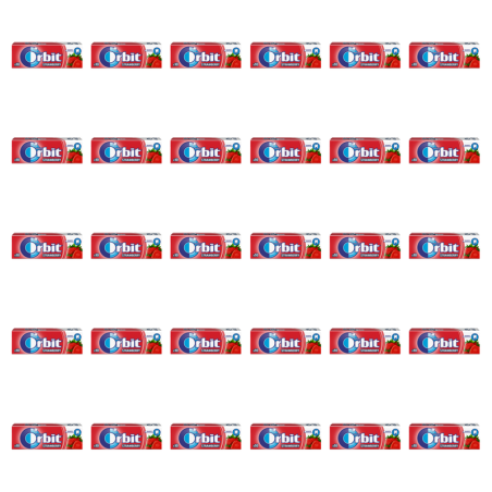 Orbit Strawberry 10 drażetek/14g X30
