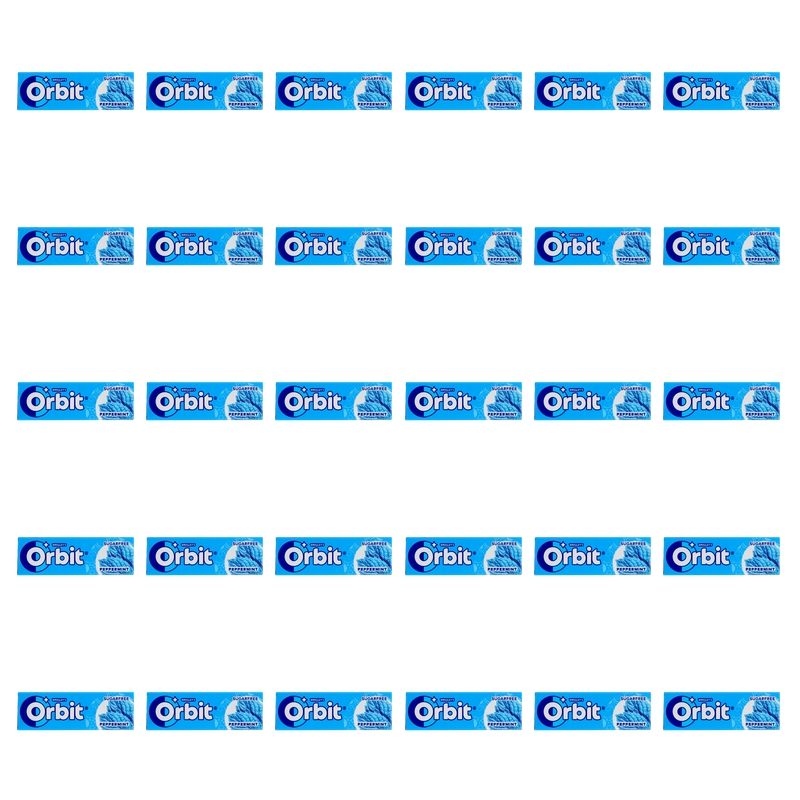 Orbit Peppermint 10 drażetek/14g X30
