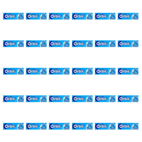 Orbit Peppermint 10 drażetek/14g X30