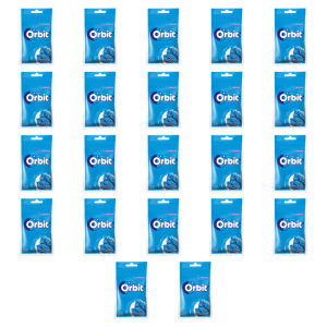 Orbit Peppermint Guma do żucia bez cukru 29 g (21 drażetek) X22