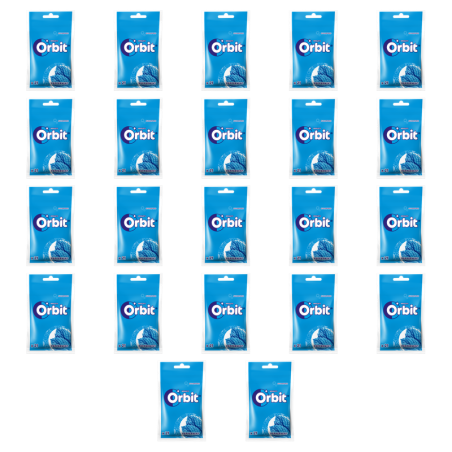 Orbit Peppermint Guma do żucia bez cukru 29 g (21 drażetek) X22