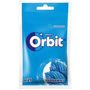 Orbit Peppermint Guma do żucia bez cukru 29 g (21 drażetek) X22