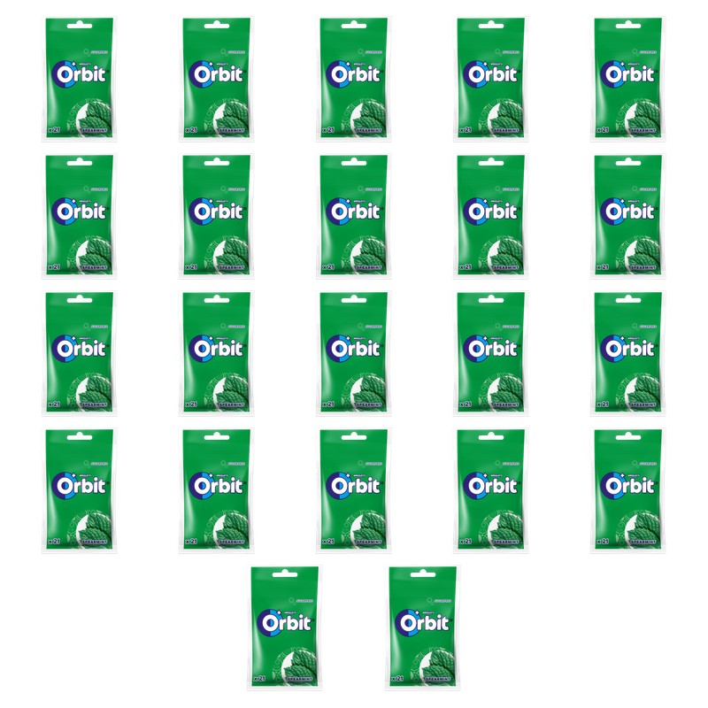 Orbit Spearmint Guma do żucia bez cukru 29 g (21 drażetek) X22