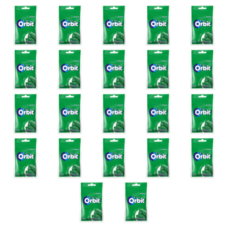 Orbit Spearmint Guma do żucia bez cukru 29 g (21 drażetek) X22