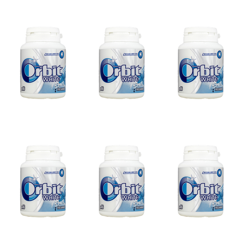 Orbit White Freshmint 46 drażetek/64g X6