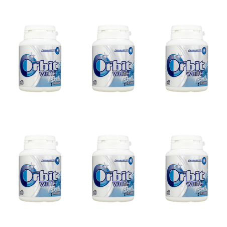 Orbit White Freshmint 46 drażetek/64g X6