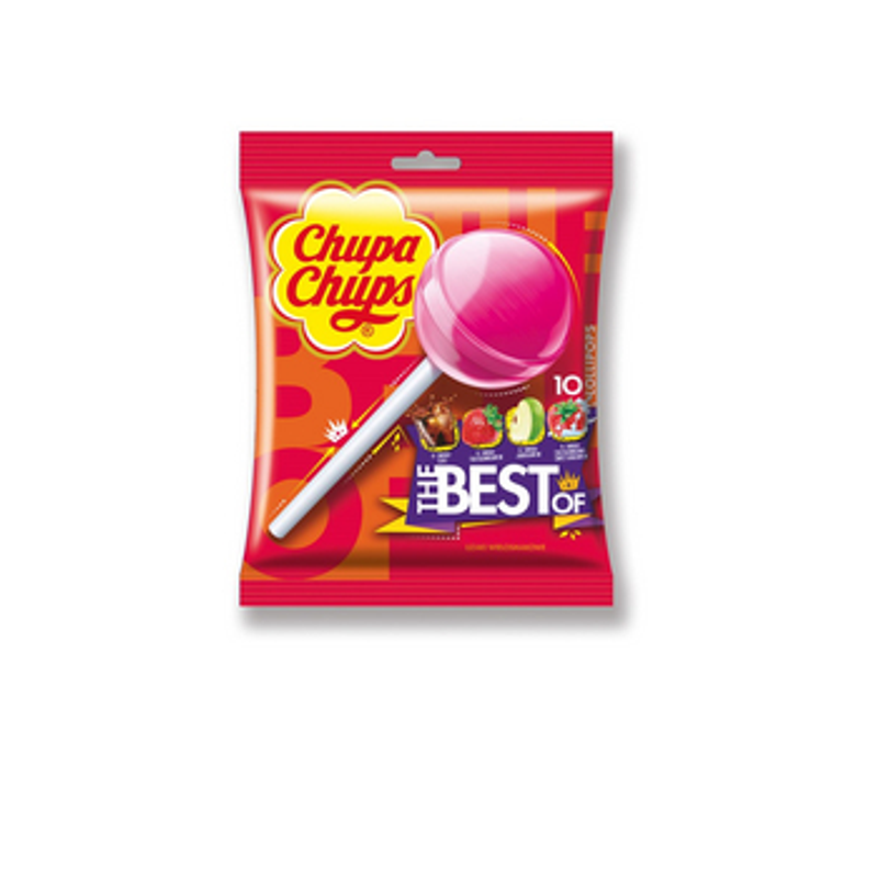 Chupa Chups Lizaki The Best of Torebka 10x12g