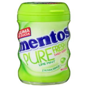 Mentos Pure Fresh Lime Butelka 60g