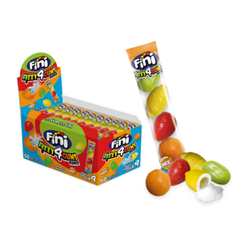 Fini 4 Fruit Salad Gum 4-Unit Guma do żucia o smaku owocowym 20g