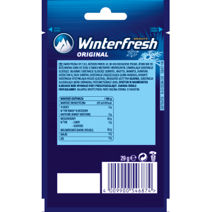 Winterfresh Original Guma do żucia bez cukru 29 g (21 drażetek)