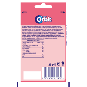 Orbit Watermelon Guma do żucia bez cukru 29 g (21 drażetek)