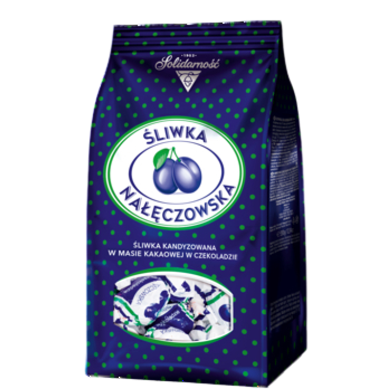Solidarność Śliwka Nałęczowska w czekoladzie 350 g