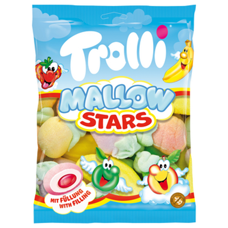 Trolli Mallow Stars Pianki cukrowe 150 g