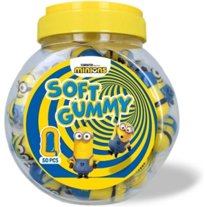Minions Żelki o smaku owocowym 50 szt 900 g