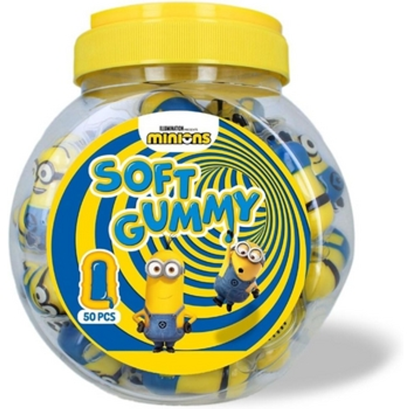 Minions Żelki o smaku owocowym 50 szt 900 g