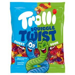 Trolli Squiggle Twist Żelki o smaku owocowym 100g