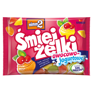nimm2 Śmiejżelki owocowo-jogurtowe 100g