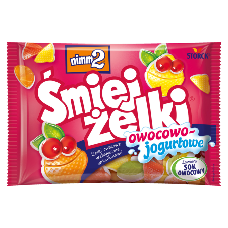 nimm2 Śmiejżelki owocowo-jogurtowe 100g
