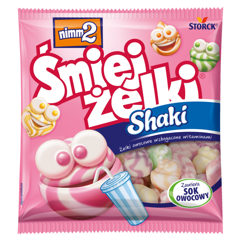 Nimm2 Śmiejżelki Shaki 90g