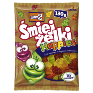 NIMM2 ŚMIEJŻELKI HAPPIES 130G