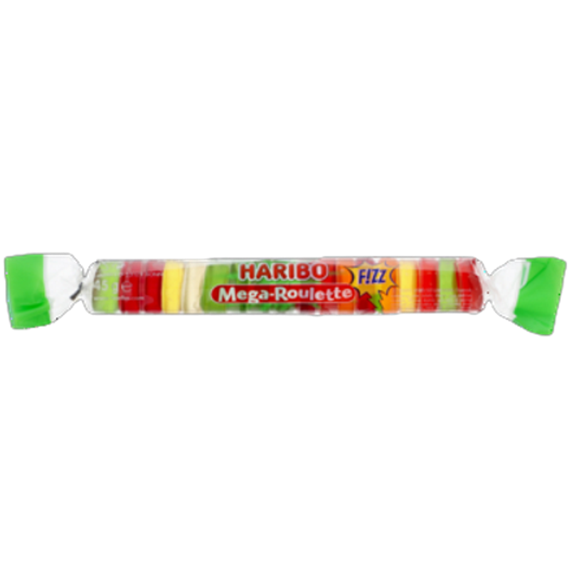 Haribo Żelki Owocowe Mega Roulette Kwaśne 45g