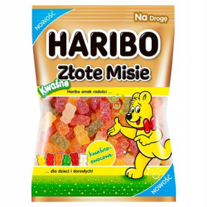 Haribo Złote Misie Kwaśne 160g