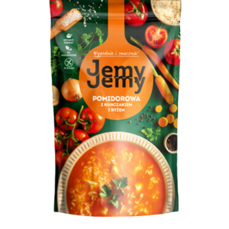 JemyJemy Pomidorowa z kurczakiem i ryżem 450g