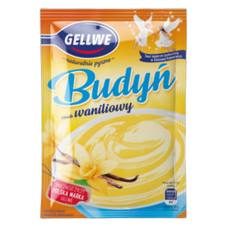 GELLWE Budyń smak waniliowy 40 g