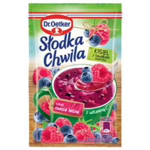 Dr. Oetker Słodka Chwila Kisiel owoce leśne z owocami 31,5g